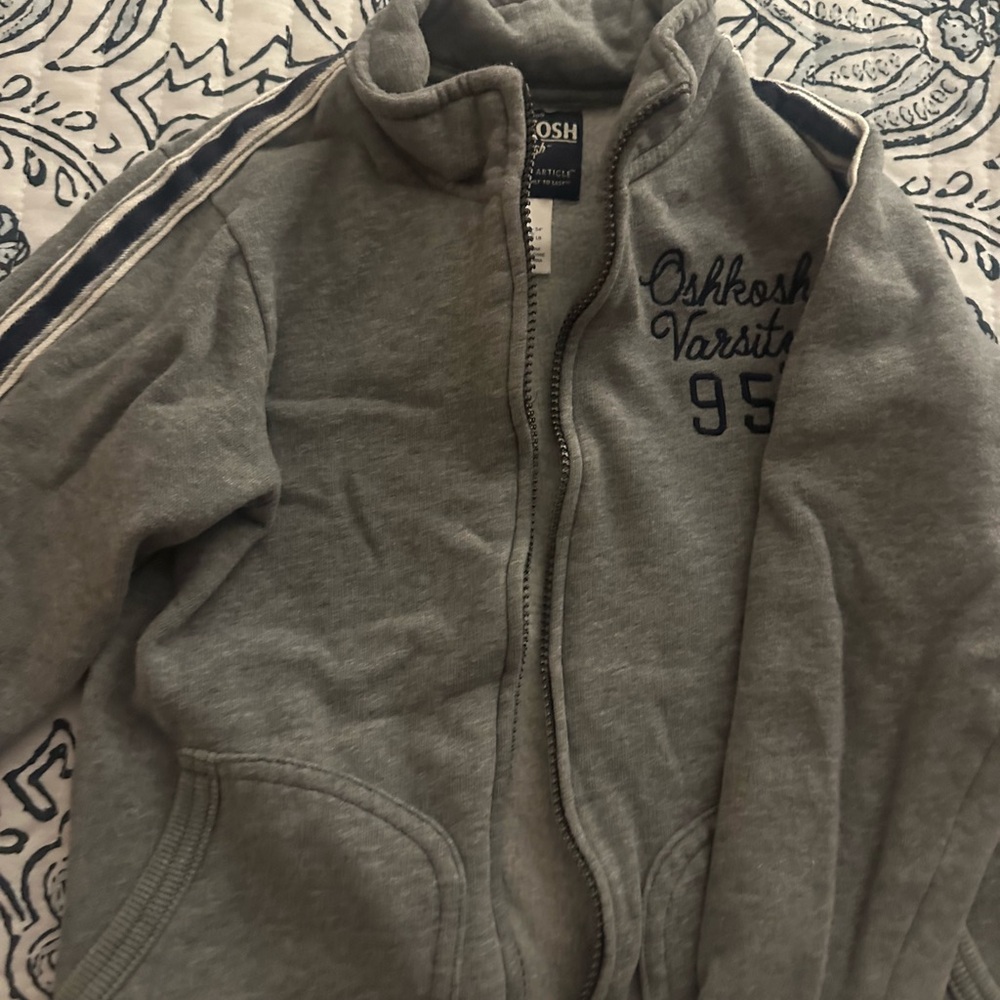 Oshkosh size 8 zip up sweatshirt